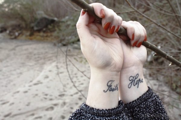 Faith Hope Tattoo