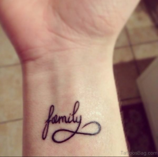 Family Tattoo On Wrist Image