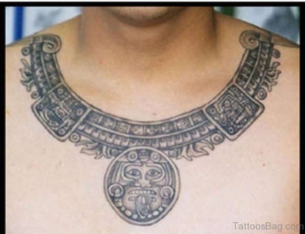 Fancy Aztec Tattoo
