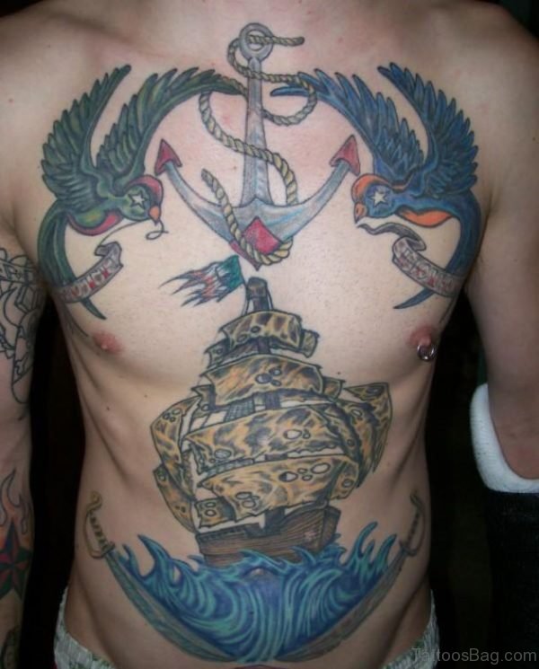Fantastic Anchor Tattoo 