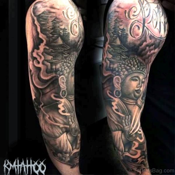 Fantastic Buddha Tattoo Design