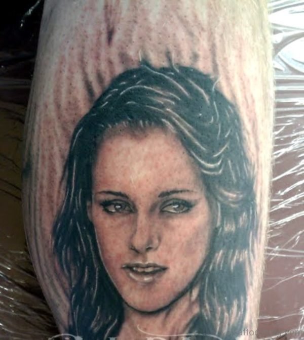 Fantasy Girl Portrait Tattoo