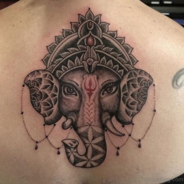 Fine Ganesha Tattoo