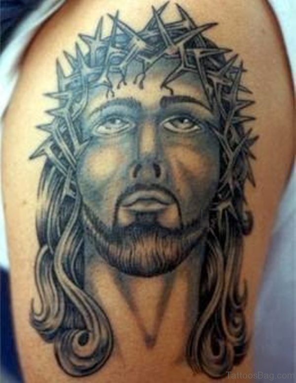 Fine Jesus Tattoo