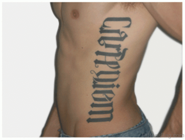 Fine Looking Ambigram Tattoo