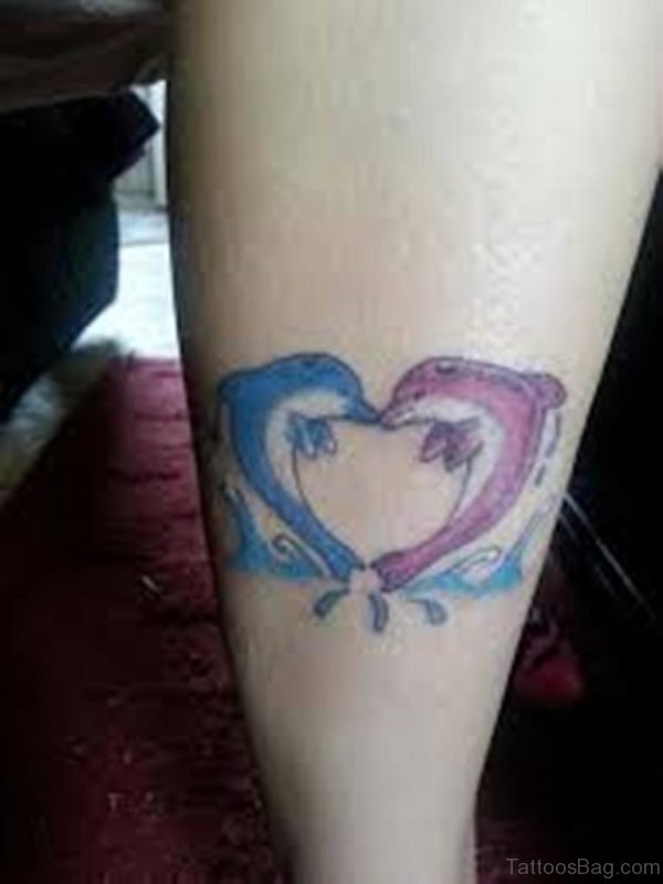 Fish Heart Tattoo