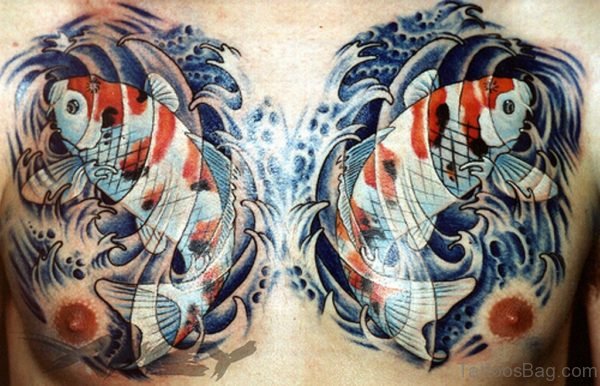 Fish Tattoo Designs On Chest