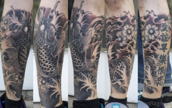 Fish Tattoo Designs On Legs