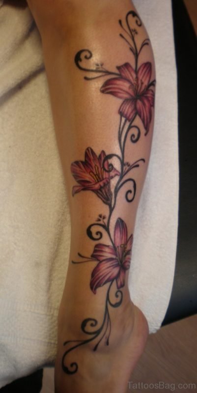 Flower Tattoo Design 