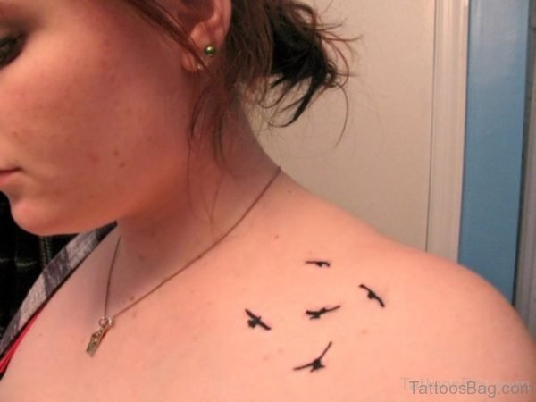 Flying Birds Tattoo 