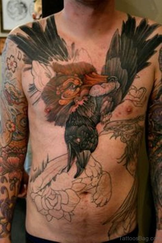 Fox and Crow Tattoo