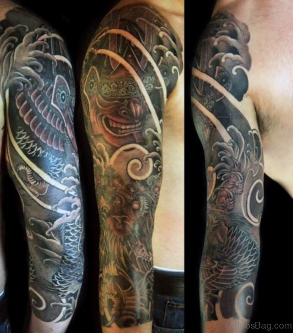 Full Arm Sleeve Tattoos For Men