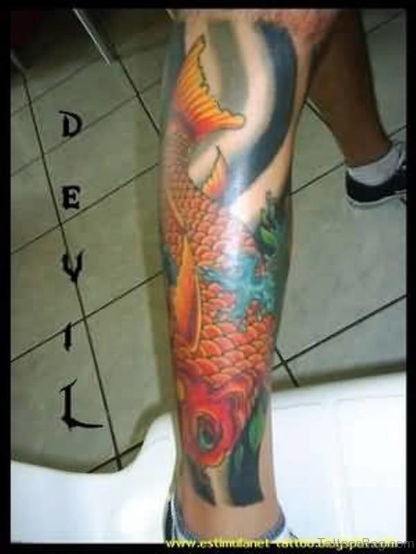 Funky Fish Tattoo