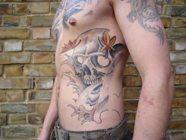 Funky Skull Tattoo