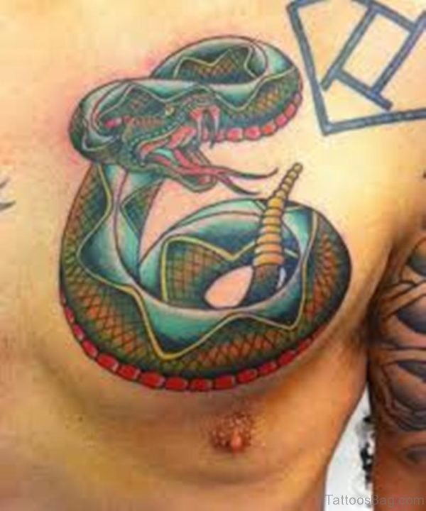 Funky Snake Tattoo