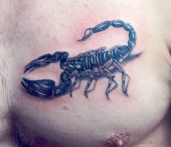 Good Looking Scorpion Tattoo