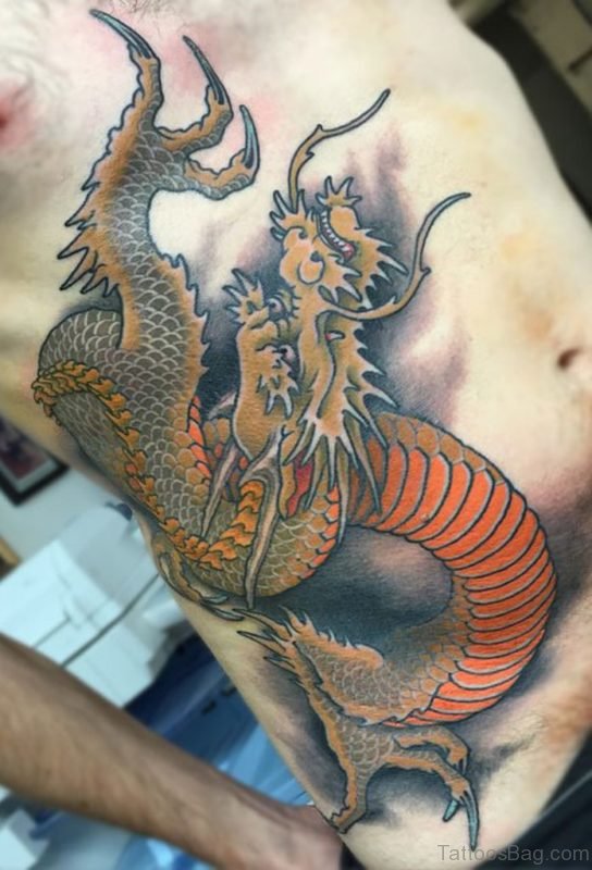 Gorgeous Dragon Tattoo