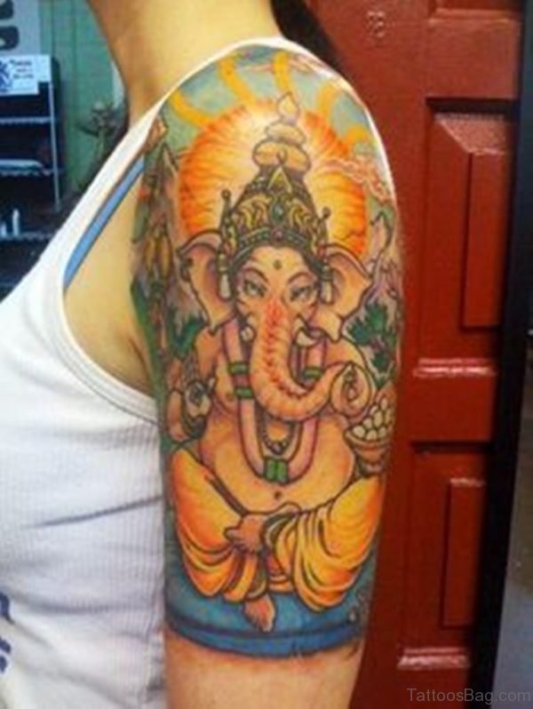 Gorgeous Ganesha Tattoo