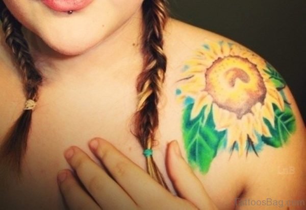 Gorgeous Sunflower Tattoo