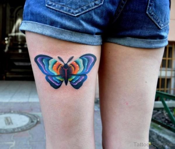 Graceful Butterfly Tattoo