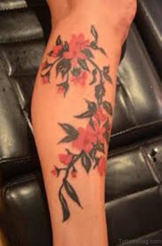 Graceful Flowers Tattoo