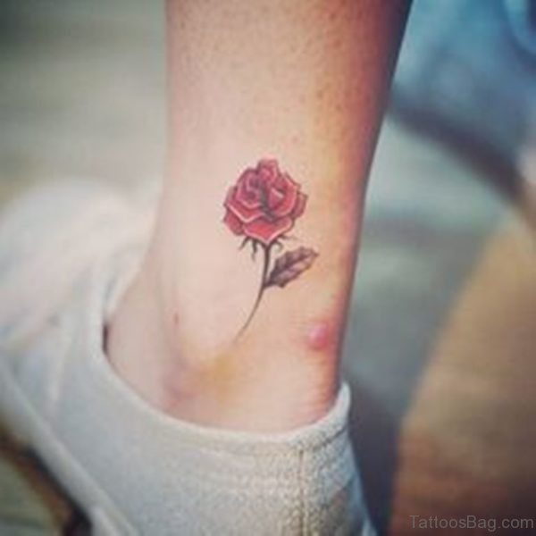 Graceful Rose Tattoo 