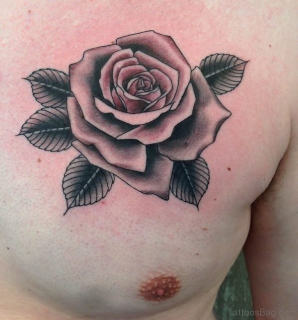 Graceful  Rose Tattoo