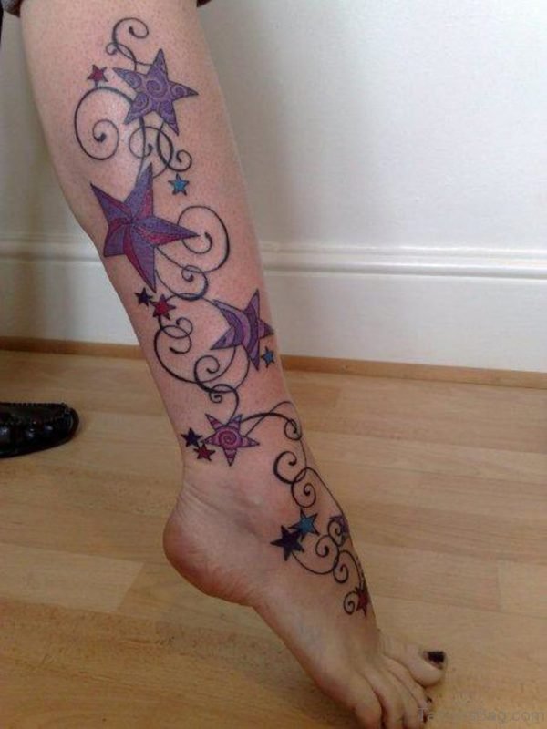 Graceful Stars Tattoo