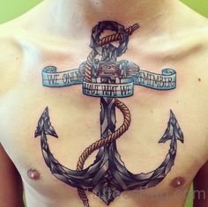 Great Anchor Tattoo 
