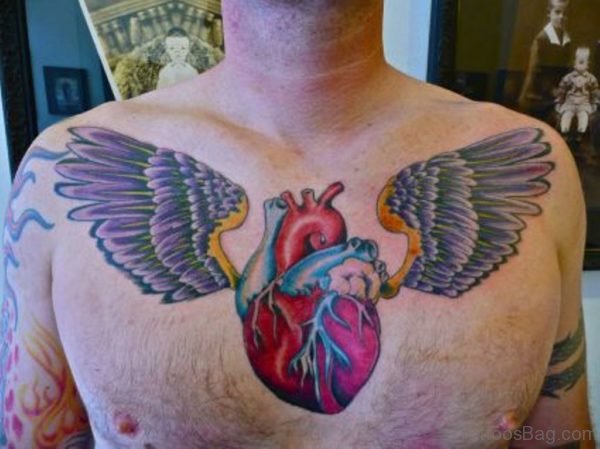 Great Angel Wings Tattoo
