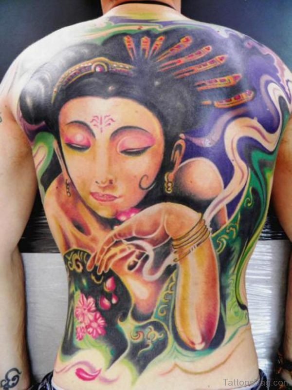 Great Geisha Tattoo