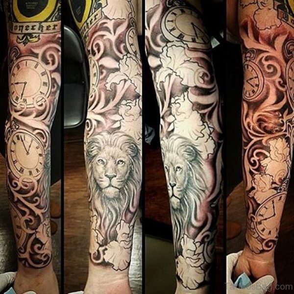 Great Lion Tattoo 1