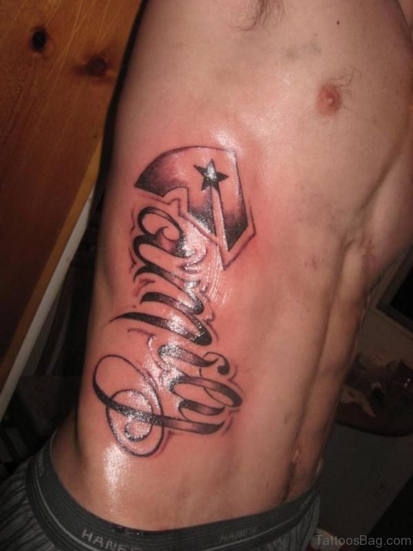 Great Looking Ambigram Tattoo 