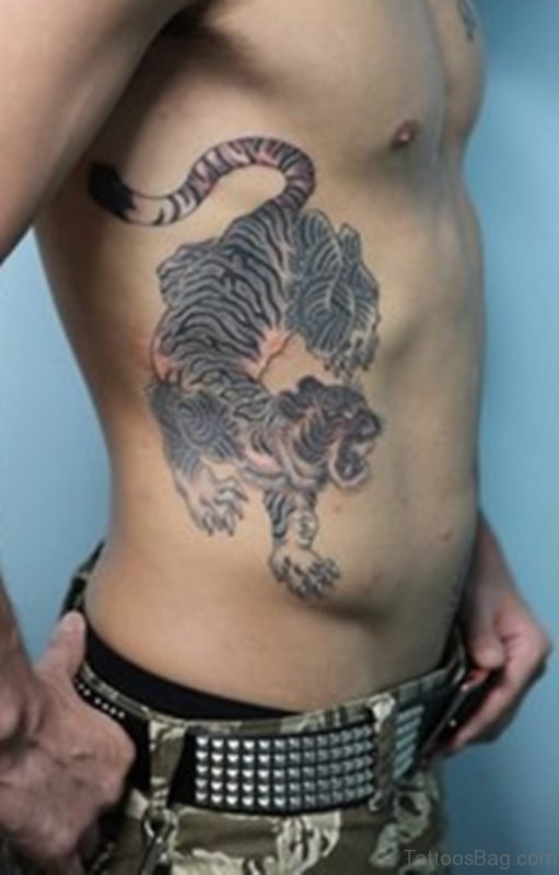 Great Looking Tiger Tattoo