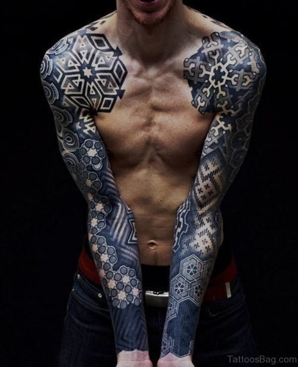 Great Looking Tribal Tattoo 