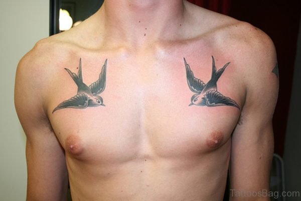 Grey Birds Tattoo