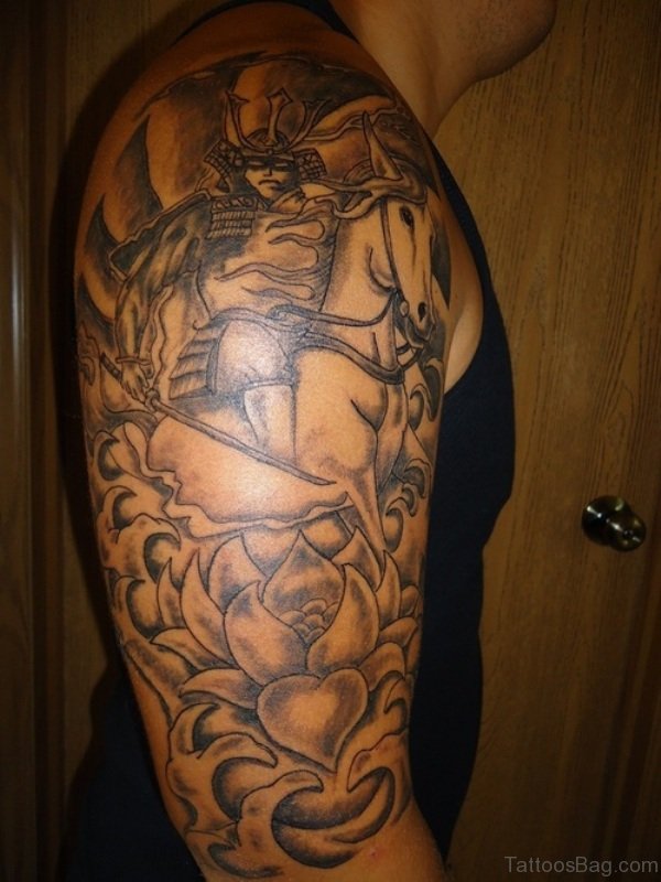 66 Nice Half Sleeve Shoulder Tattoos