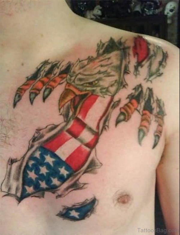 Handsome Flag Tattoo