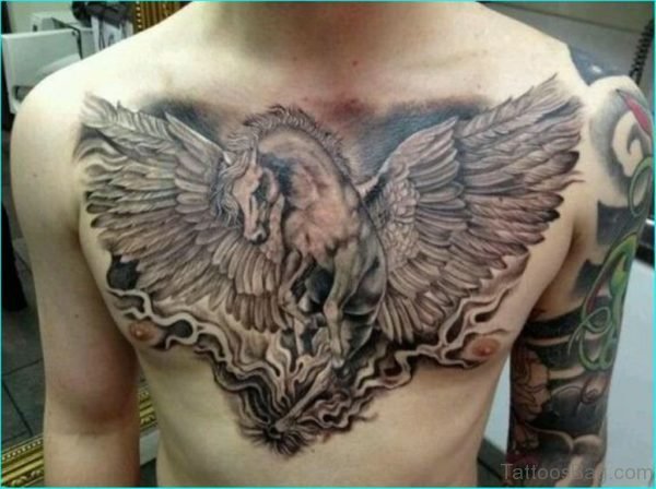 Horse with Wings Tattoo
