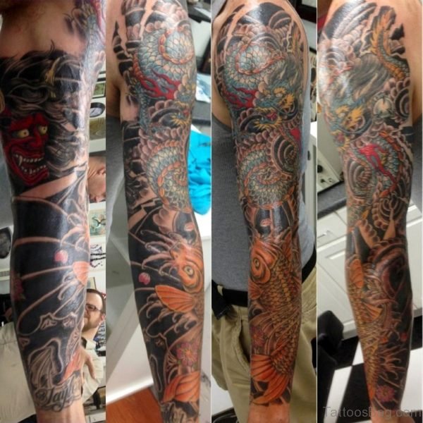Impressive Dragon Tattoo 