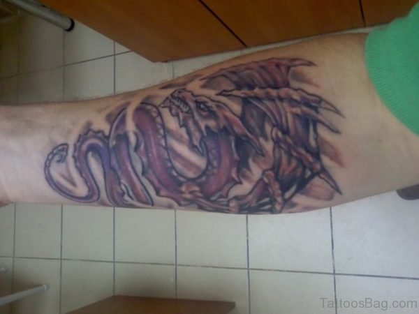 Impressive Dragon Tattoo