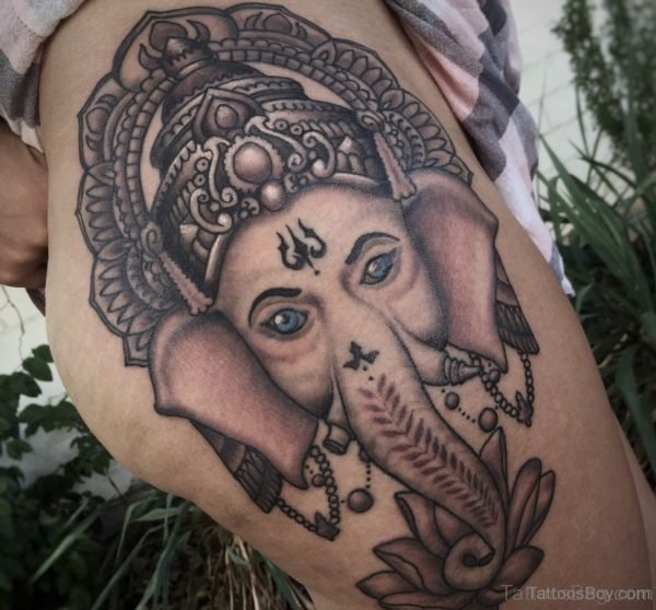 Impressive Ganesha Tattoo anesha Tattoo 1