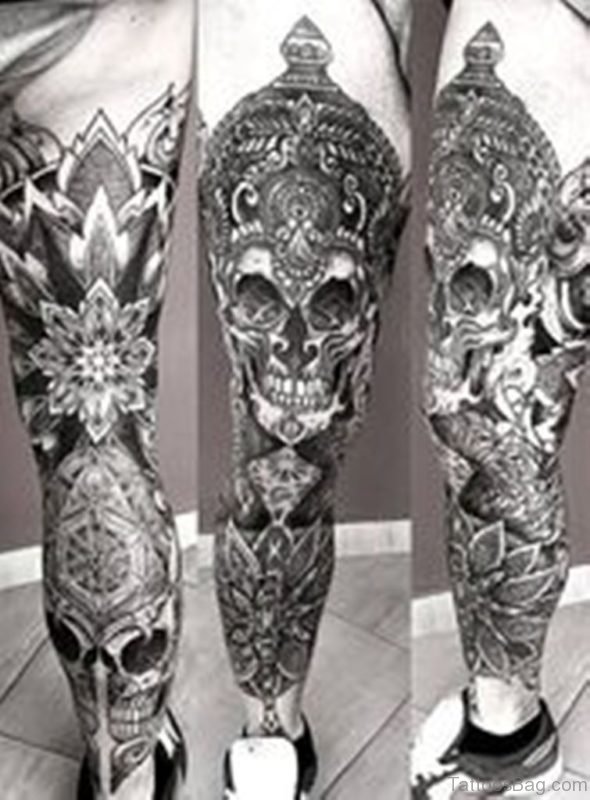 Impressive Geometric Tattoo 