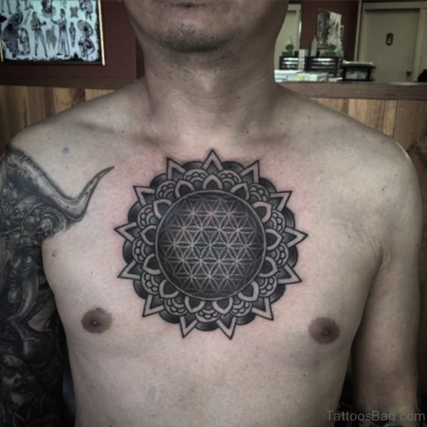 Impressive Mandala Tattoo Design