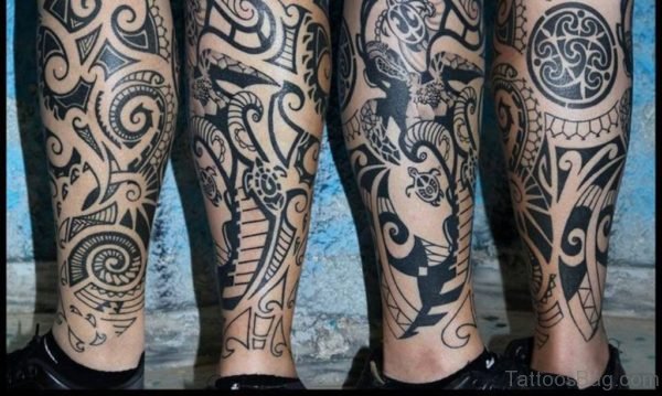 Impressive Tribal Tattoo 