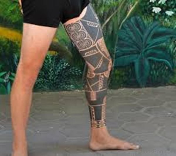 Impressive Tribal Tattoo Design