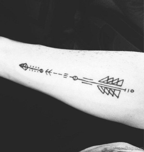 Incredible Arrow Tattoo