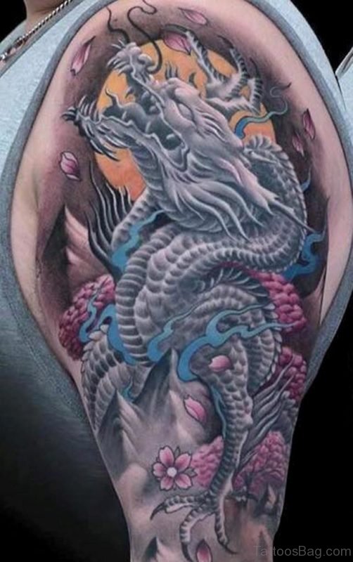 Japanese Dragon Tattoo