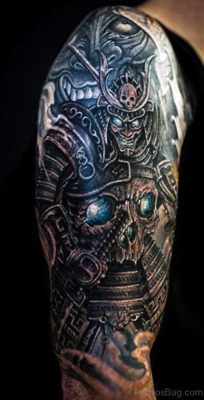 Japanese Samurai Warrior Tattoo