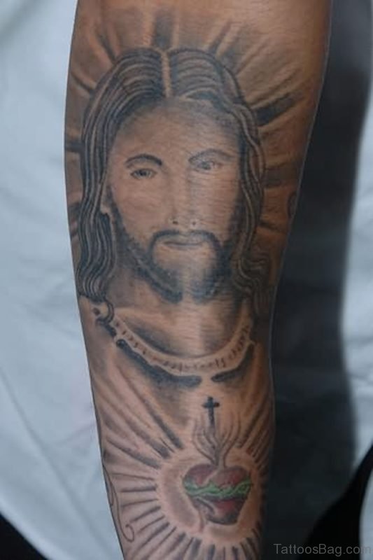 Jesus Tattoo Image